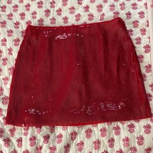 JCrew Sequin Skirt